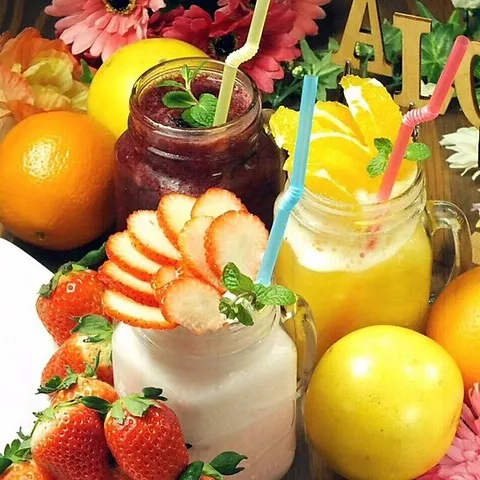 【数量限定】旬のフルーツカクテル♪