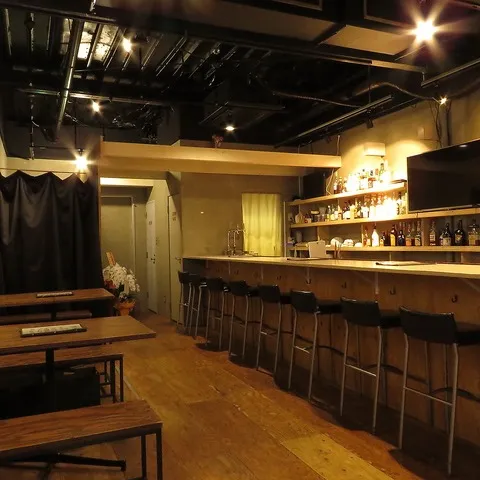 シックな落ち着いた空間